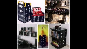 Поделки из аудио и видео кассет