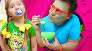 Милана и её сборник забавных историй для детей