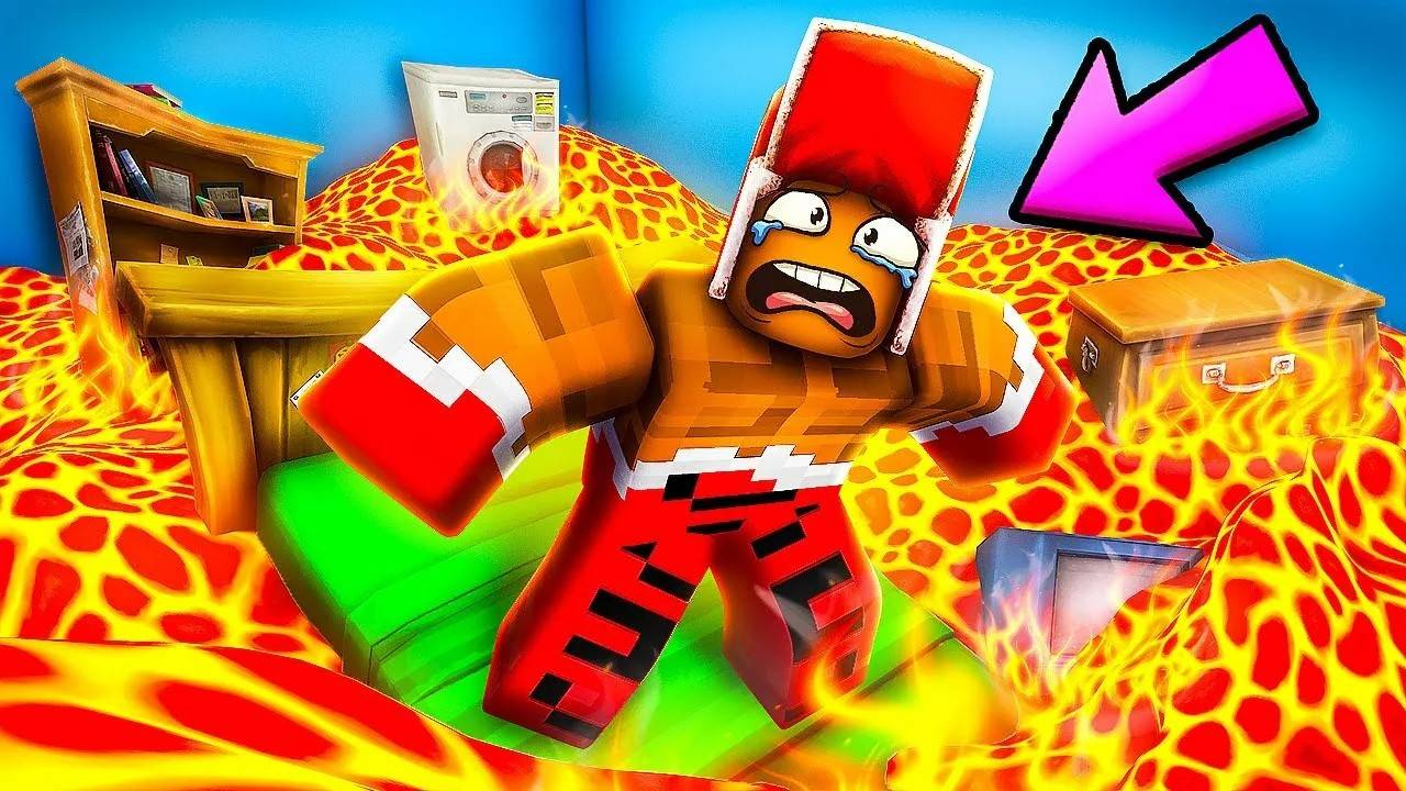 РОБЛОКС ПОЛ ЭТО ЛАВА! САМЫЙ СЛОЖНЫЙ СИМУЛЯТОР В ROBLOX ВЕСЁЛАЯ ВИДЕО ИГРА ДЛЯ ДЕТЕЙ смотреть онлайн