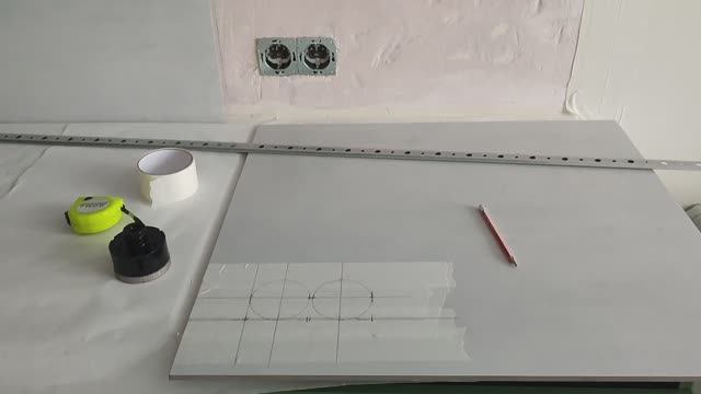 Фартук из керамогранита. Своими руками.