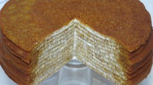 БЕЗ ДУХОВКИ! ТОРТ МЕДОВИК на СКОРУЮ РУКУ! МЕДОВИК за 30 МИНУТ