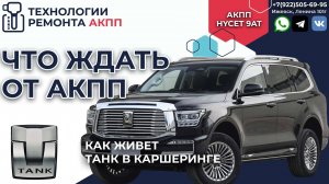 Как живет АКПП HYCET 9AT на TANK500 в каршеринге на пробеге в 53 т.км.