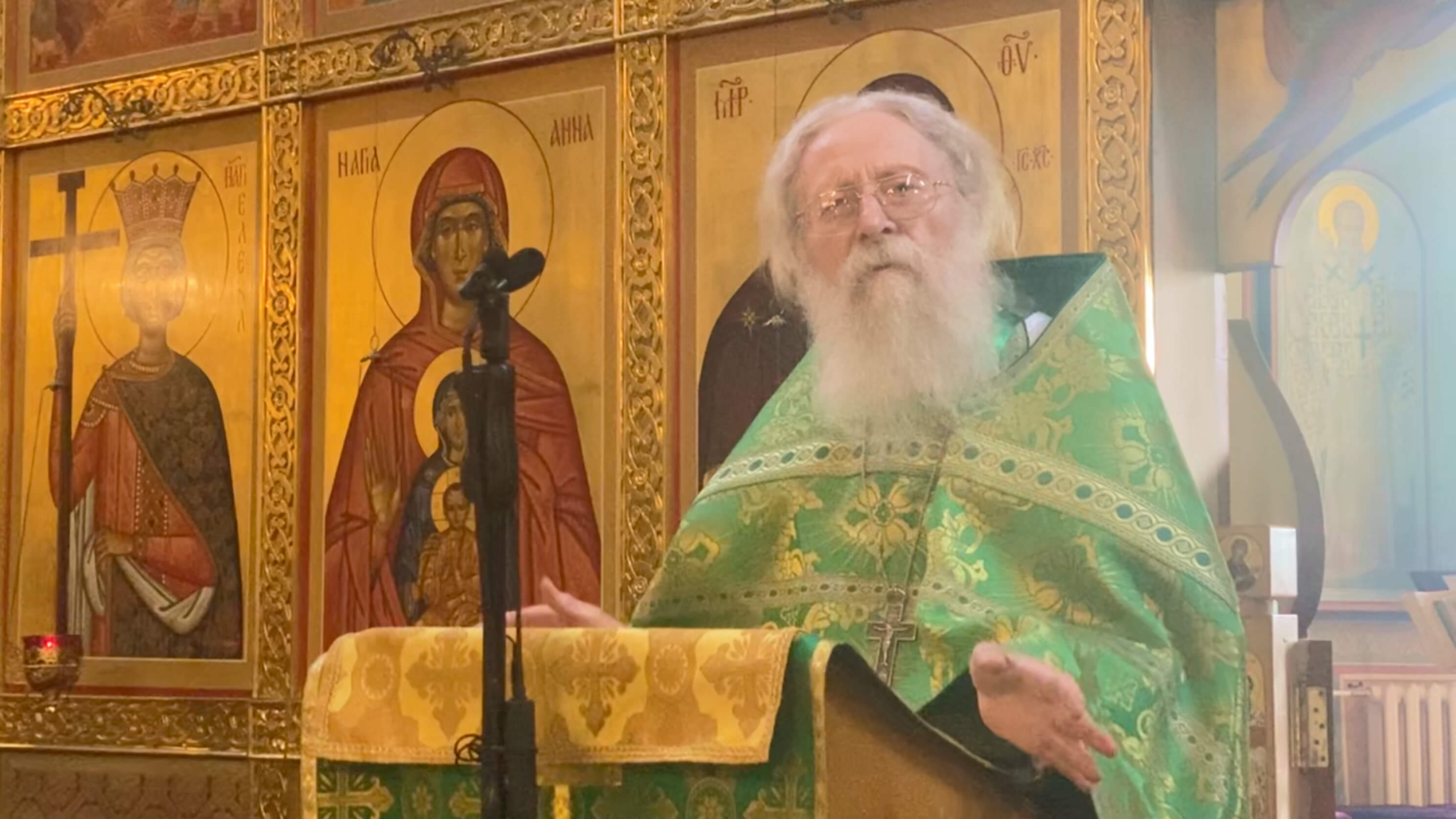 Яко свят, еси, Боже наш, и во святых почиваеши. Проповедь в день Всех святых. 15.06.2025 смотреть онлайн