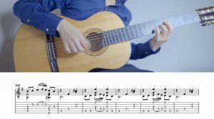 ASTURIAS Isaac Albeniz. Легенда на Гитаре. Уроки гитары. Ноты и Табы для Гитары IWAKI Guitar