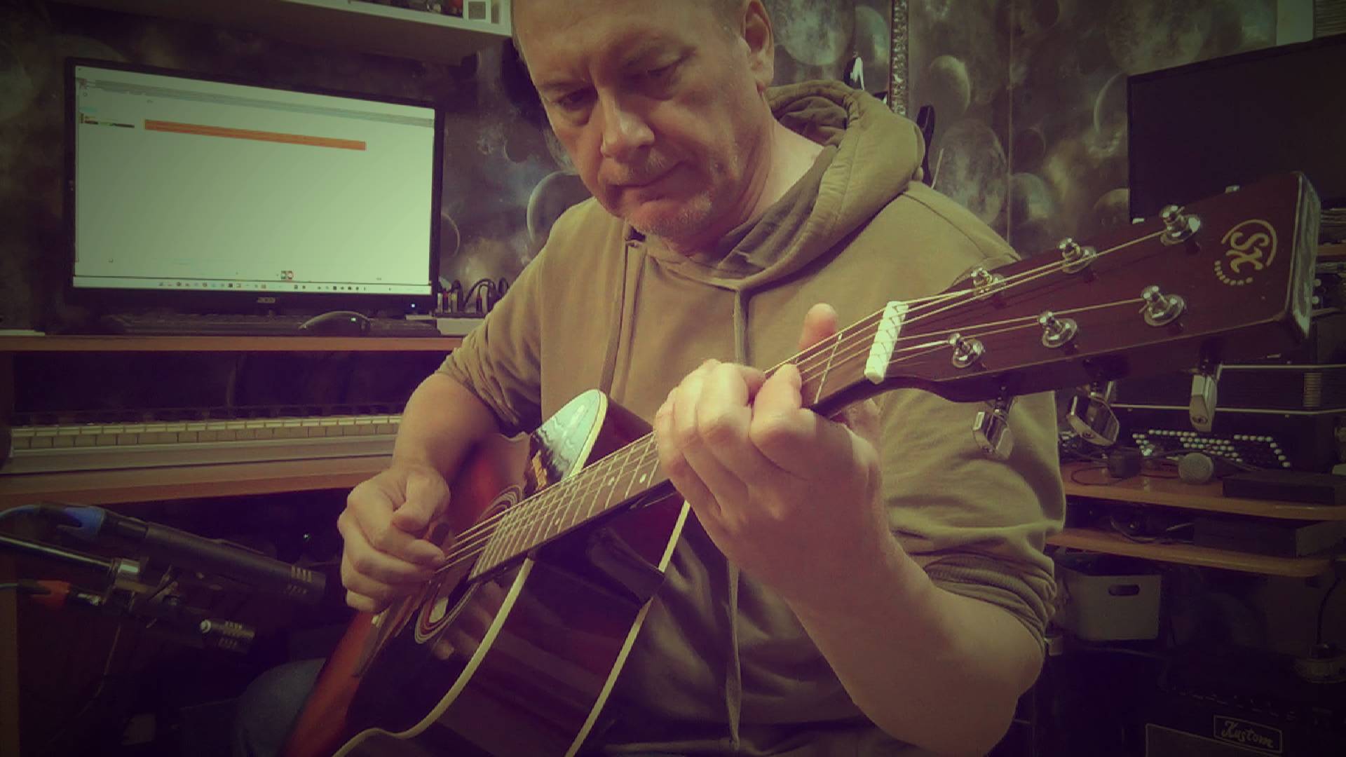 Акустическая гитара SX SD1-VS