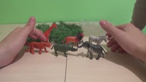 Животные планеты обзор распаковка Видео для детей