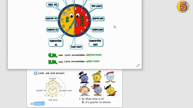 Spotlight 4. Страница 30. Упражнения 1- 3 . Английский язык. 4 класс. смотреть онлайн