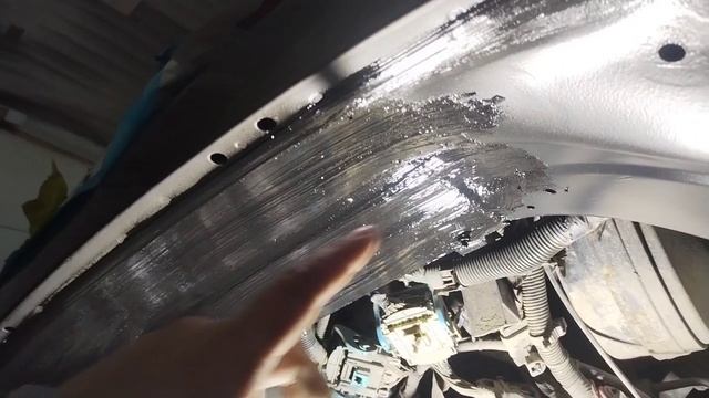 Пескоструй, сварка и покраска кадилак эскалэйд.