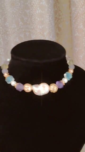 Чокер из натуральных камней #diy #handmade смотреть онлайн