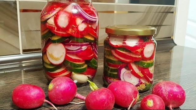Готовила на МЕСЯЦ а сьели за Один ДЕНЬ! Улетная Закуска из РЕДИСА к Мясу. смотреть онлайн