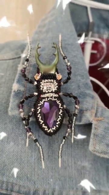 Видео мастер-класс можно глянуть у меня на канале #брошьжук #handmade смотреть онлайн