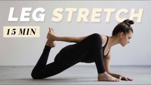 Mady Morrison - 15 Min. Leg Stretch|Flexibility Routine for Hamstrings, Butt & Hips|Post Run Stretch