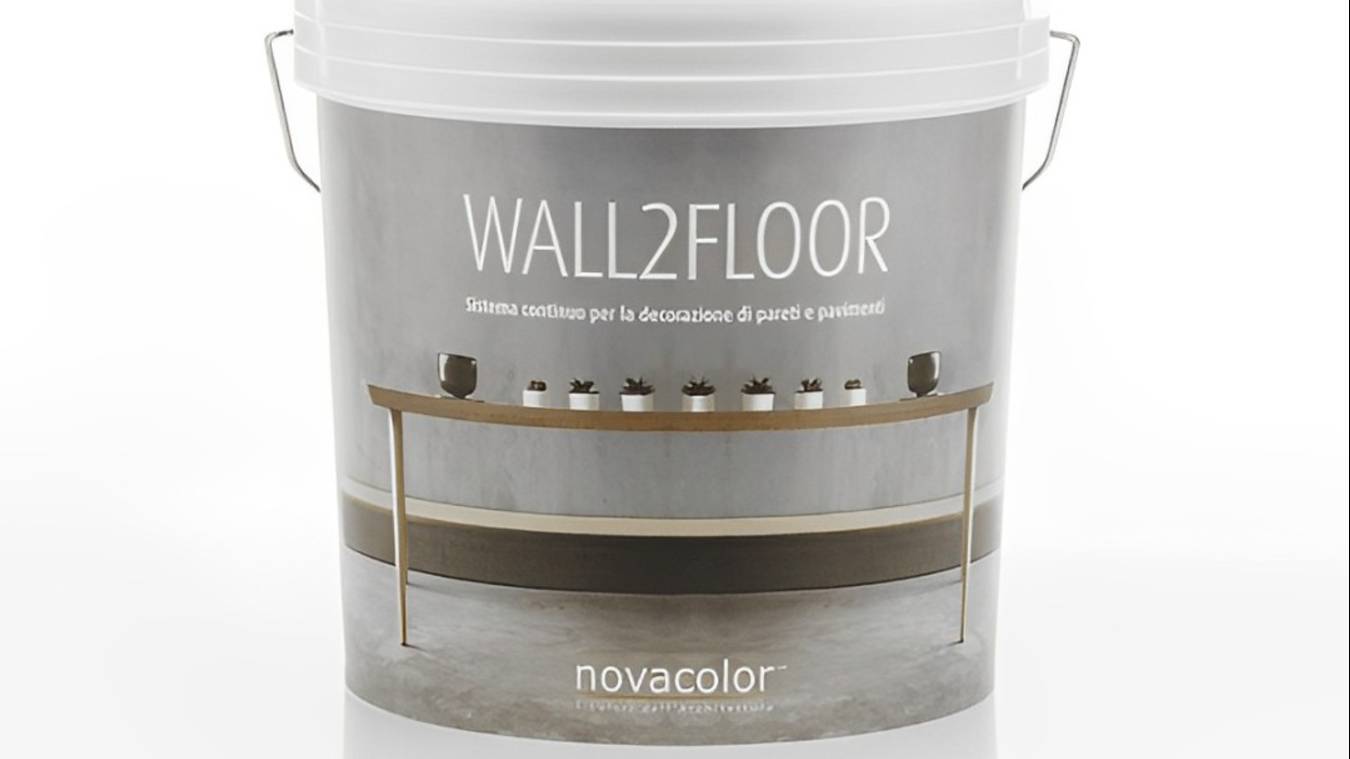 NOVACOLOR WALL2FLOOR - Metal Steel Effect - Цементное покрытие. Инструкция по нанесению