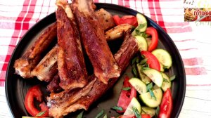 Свиные ребра в духовке