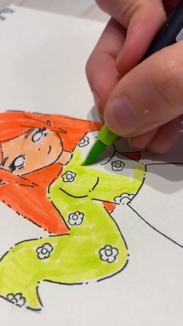 Рисунок девочка как вам? #music #pop #love #diy смотреть онлайн