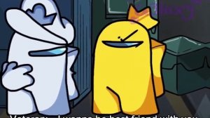 Captain and Veteran🤍💛 { Among Us Logic }