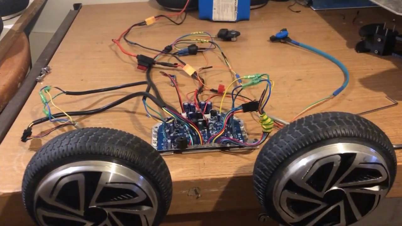 Прошивка платы гироскутера - как управлять двигателями смотреть онлайн