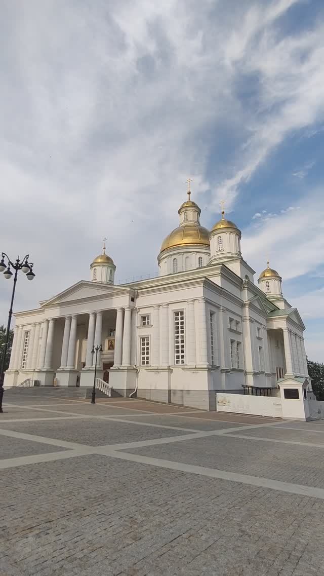 #Спасскийкафедральныйсобор #СамыйбольшойхрамПензы Spassky Cathedral. The largest temple in Penza