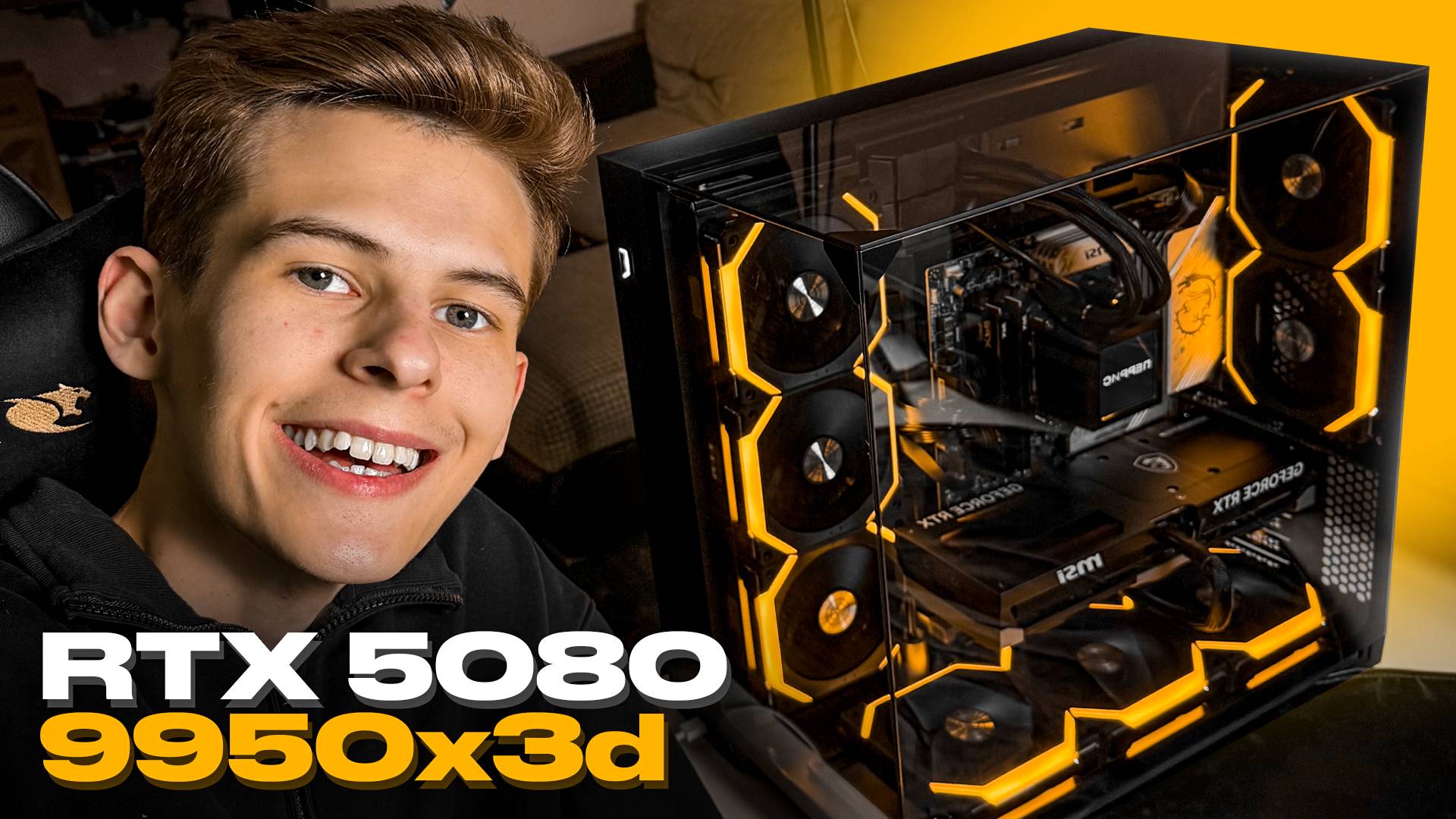 СБОРКА ЛЮТОГО ПК RTX 5080, RYZEN 9 9950x3d (+тесты) смотреть онлайн