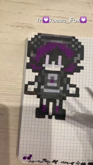 Украшаю стену пиксельными  рисунками//часть6 #art #drawing #pixelart #рисую #нарисовать #рисунок