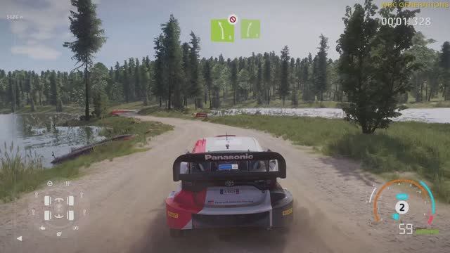 WRC GENERATIONS vs EA SPORTS WRC | PS5 (4K) | Toyota GR Yaris смотреть онлайн