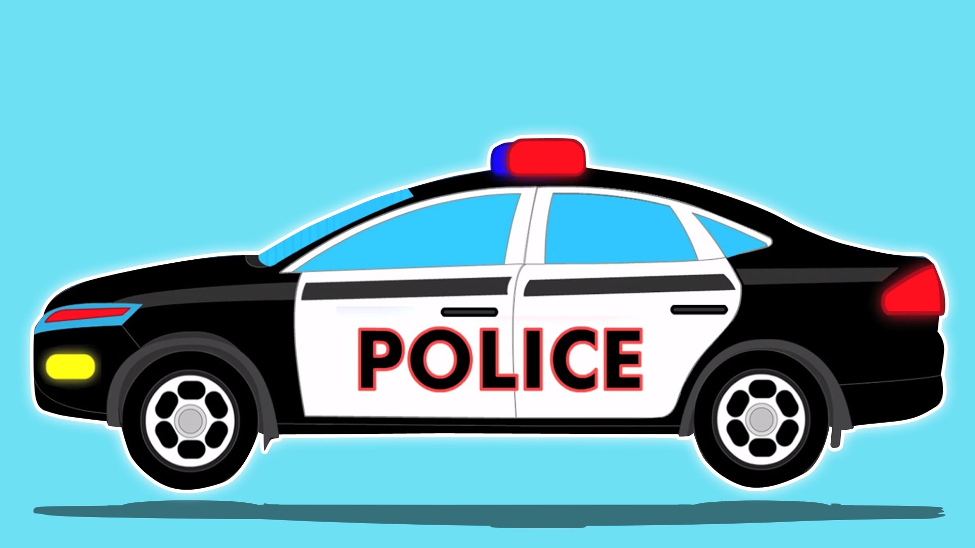 Мультик для мальчиков про полицейскую машину / полицейская машина-автомойка / развивающие видео для смотреть онлайн