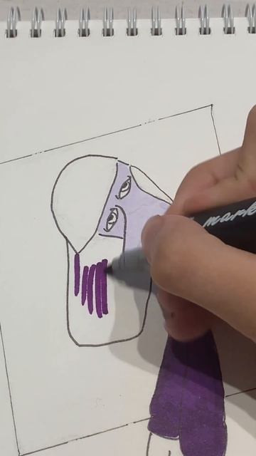 Хандра из Головоломки #art #drawing #арт #рисунок #рек #рисование #арт смотреть онлайн