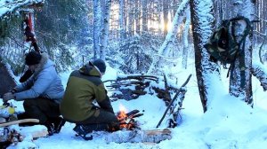ЛАГЕРЬ В ЛЕСУ | БУШКРАФТ - Camping And Bushcraft