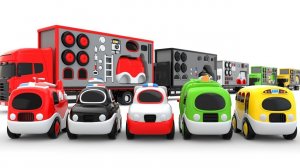 Развивающий мультик про машинки/ учим английский язык с малышами