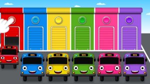 Развивающий мультик про машинки / учим цвета на английском языке