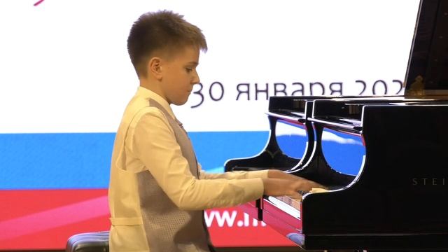 И.С.Бах, Итальянский концерт фа-мажор для фортепиано соло BWV 971, 1 часть Allegro смотреть онлайн