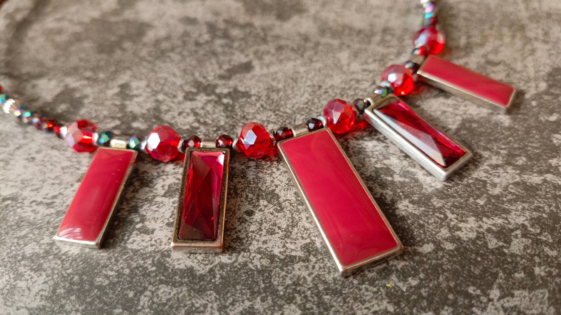 Чокер из подвесок Орифлейм. #переделкиукрашений#доипосле#handmade#