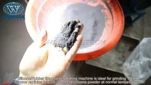 Дробилка и мельница для измельчения резиновых отходов, силиконы