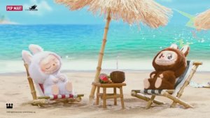 Лабубу на пляже: лето по-белорусски! 🏖️🇧🇾