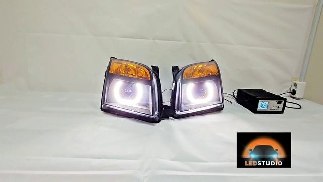 Ford Fusion светодиодный тюнинг комплект фар смотреть онлайн