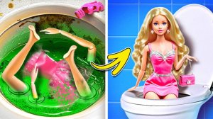 👧Мы удочерили куклу Барби! 💖 Смешная и трогательная история