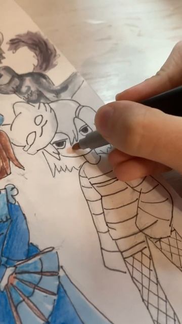 Рисую персонажей подписчиков из игр#art #рек #рисунок #music #рисую #гачалайф смотреть онлайн