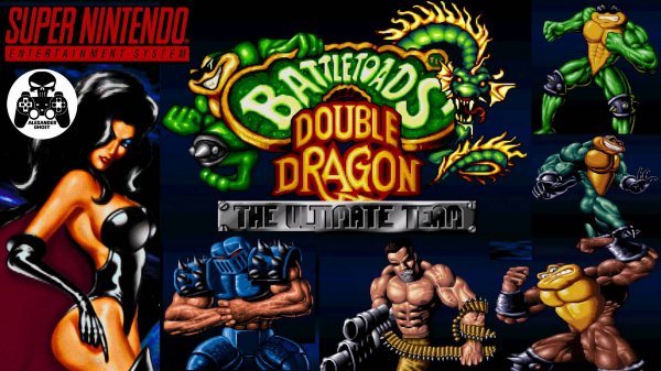 Battletoads and Double Dragon The Ultimate Team SNES прохождение Rash