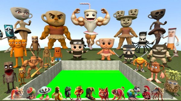 СПАРТАНЕЦ, ПИНАЮЩИЙ ВСЕХ ТУНГ-ТУНГ-САХУР, ИТАЛЬЯНСКИЕ 3D-МЕМЫ BRAINROT FAMILY