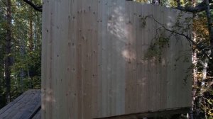 ДОМ на ДЕРЕВЕ СВОИМИ РУКАМИ - СТЕНЫ, ПОЛ, ОКНО и ПЕЧЬ |Строительство в лесу от А до Я - жизнь в лесу