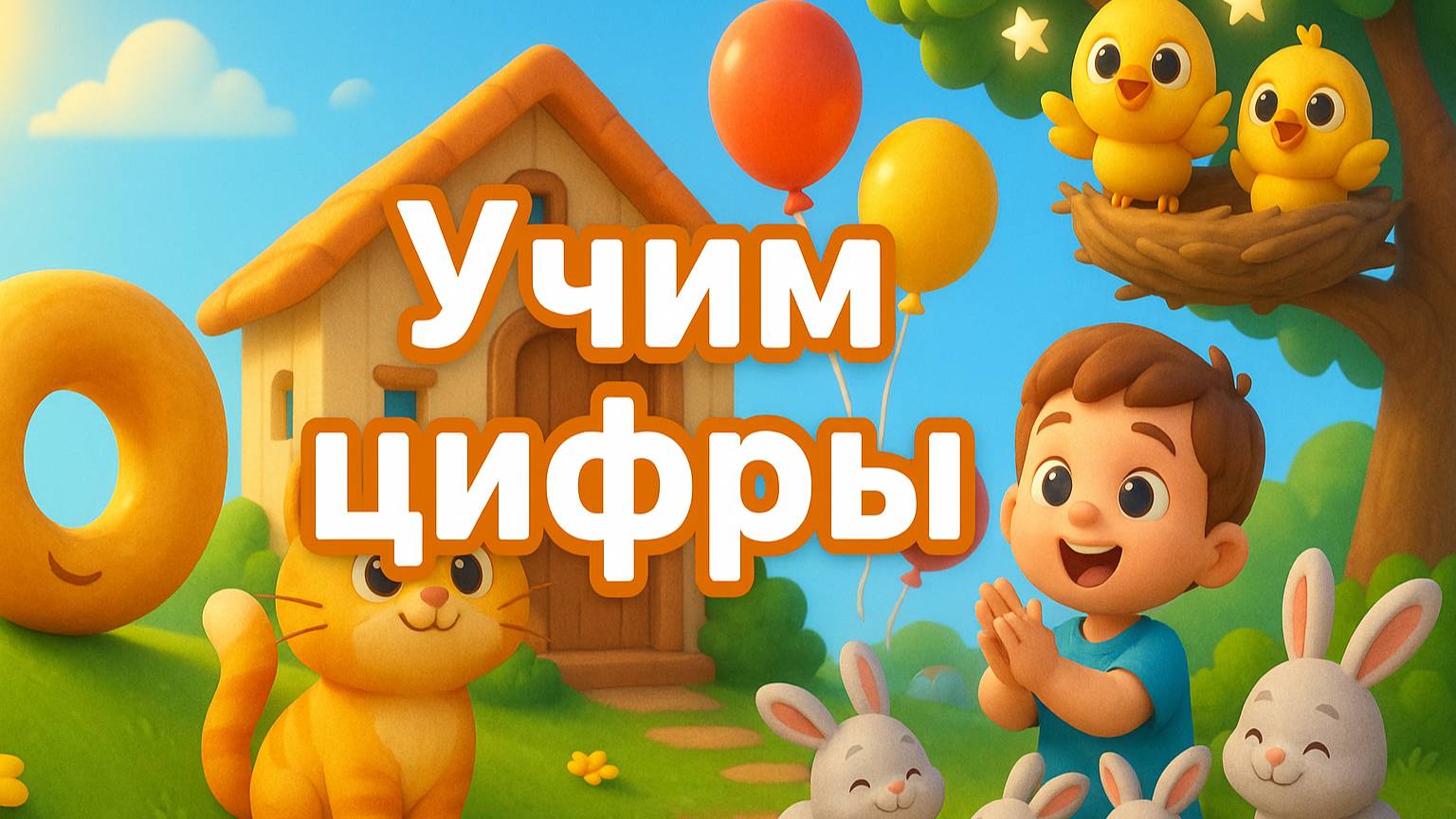 👶 Учим цифры | Весёлый счёт | 🎵 Песенка | Математика | Для малышей | Дети | Счёт | Цифры | Сказка смотреть онлайн