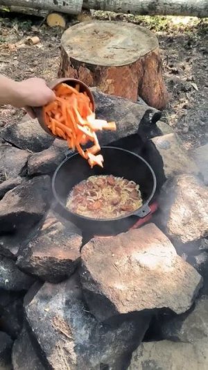 ПЛОВЕЦ СНОВ - Плов в лесу | Суровая кухня от Лесных