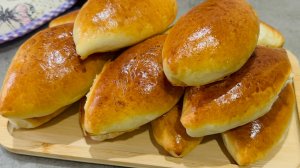 Пирожки с луком и яйцом в духовке / Как приготовить пирожки с луком и яйцом из дрожжевого теста