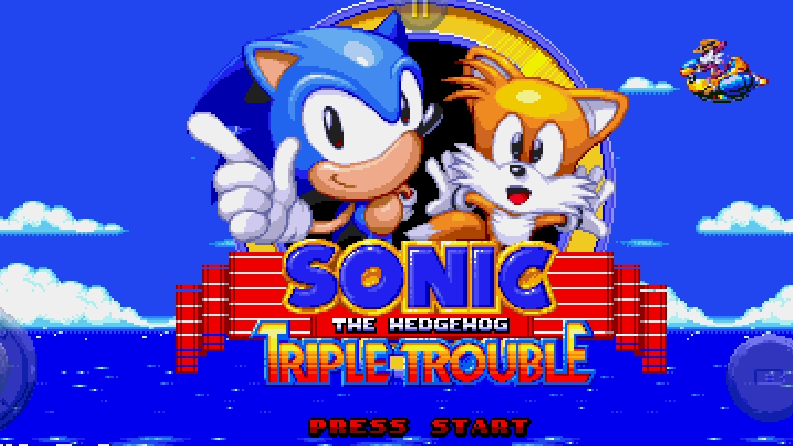 sonic Triple Trouble 16 bit Прохождение смотреть онлайн