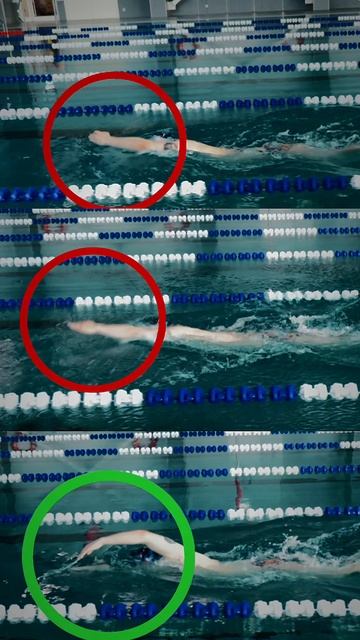 Не делайте такие гребки в плавании кролем🙅♂️ смотреть онлайн