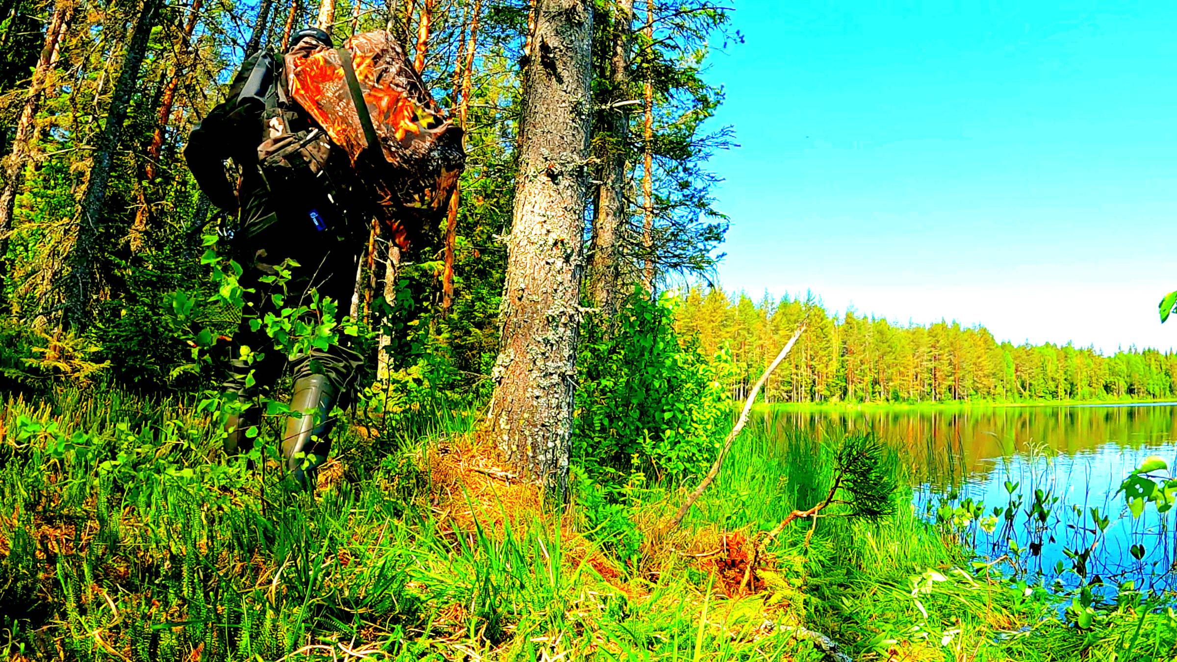 РЫБАК ЗАШЕЛ В ЛЕС НАШЕЛ ОЗЕРО И ОБАЛДЕЛ! Рыбалка в июне 2025. Поймал рыбу и приготовил смотреть онлайн