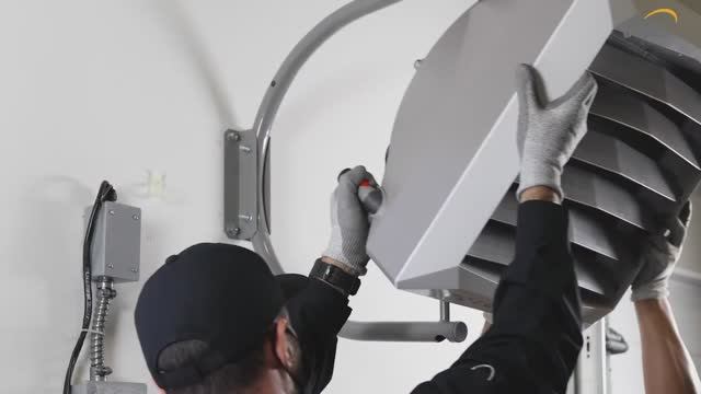 Инструкция по установке тепловентилятора VTS Volcano смотреть онлайн