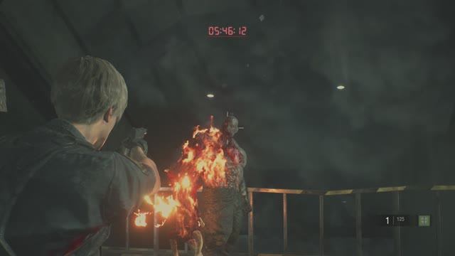 Resident evil 2 remake часть 10 Тяжелая победа над боссом и новое начало за  Клер!