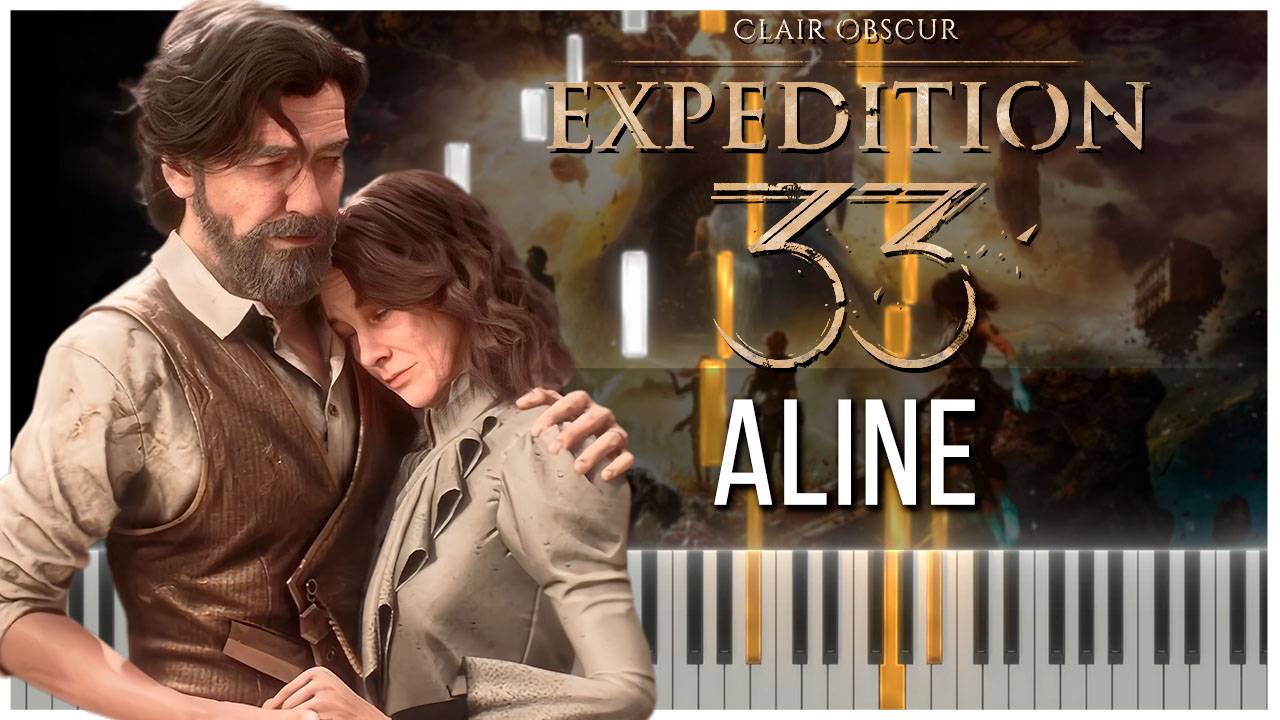 Aline (Clair Obscur: Expedition 33) 【 КАВЕР НА ПИАНИНО 】 смотреть онлайн