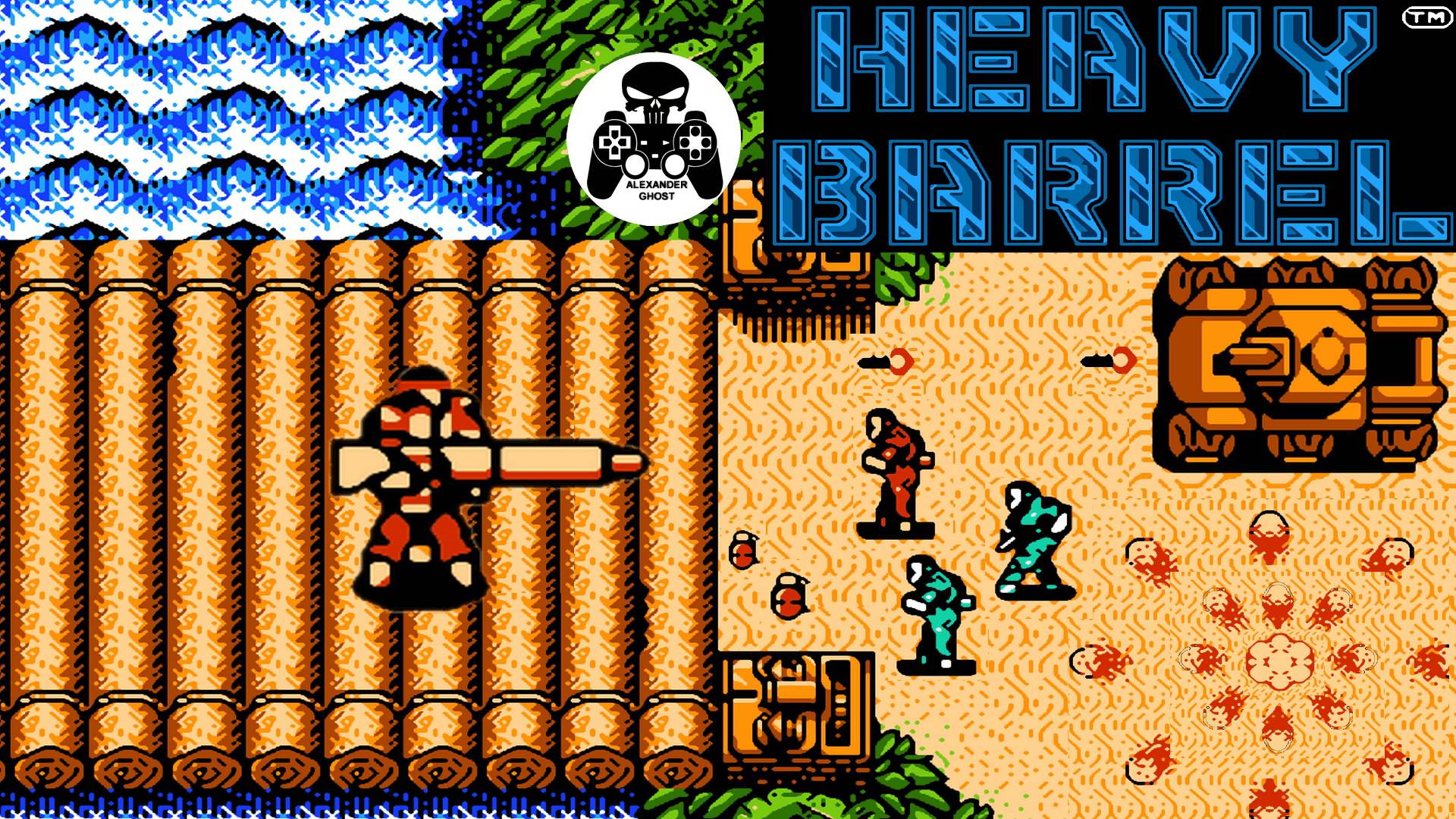 Heavy Barrel (Тяжелое Оружие, Chip and Dale 3) прохождение NES/Famicom/Dendy смотреть онлайн